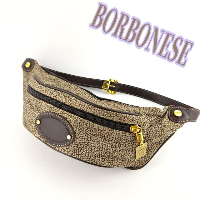 BORBONESE ボディバック ウエストポーチ < 女性ファッション BORBONESE ボディバック ウエストポーチ < 女性ファッションの