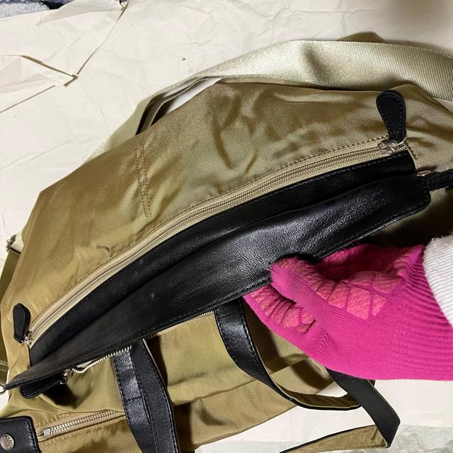 【名作】イザック 2013年製 2way ショルダーバッグ カーキ トラベル ボストンバッグ 大容量 ユニセックス < 男性ファッション 【名作】イザック 2013年製 2way ショルダーバッグ カーキ トラベル ボストンバッグ 大容量 ユニセックス < 男性ファッションの