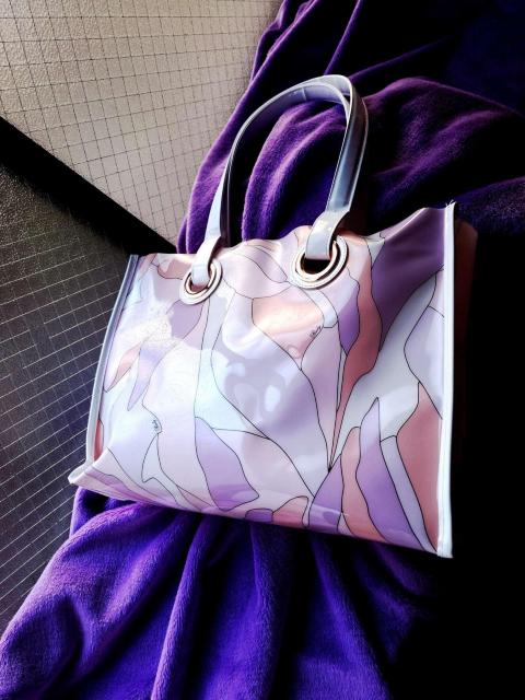 ��~Rady~���~���t���[���}�[�u�������]�[�g�o�b�O*�r�j�[����r�[�`�~�v�[���~����Ɂ���40�~30�~10cm��s���N�~���x���_�[ �� �u�����h�� 