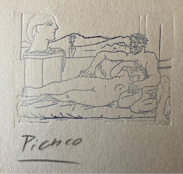 絵画 版画 パブロ・ピカソ 人物画 直筆サインあり 証明印あり < ホビー  絵画 版画 パブロ・ピカソ 人物画 直筆サインあり 証明印あり < ホビーの