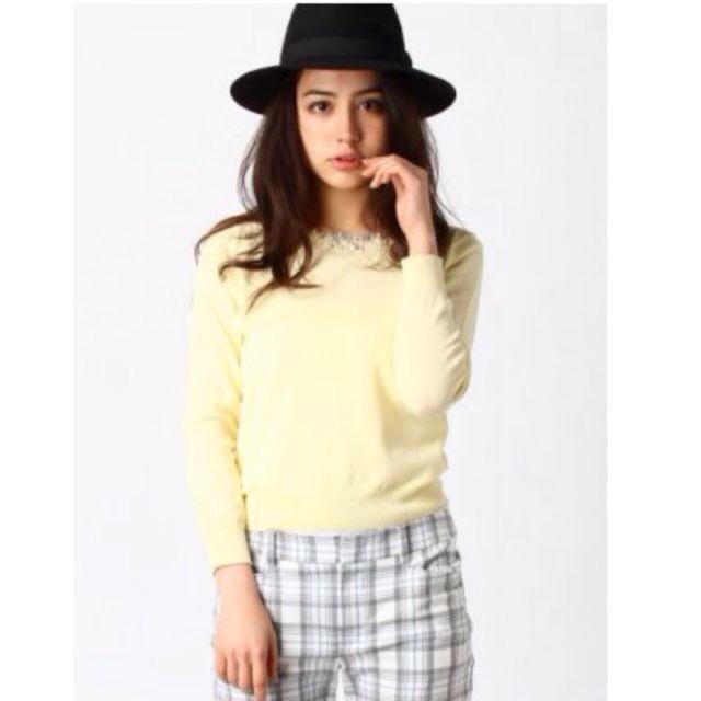 新品JUSGLITTY / ジャスグリッティー MIXパーツクルーニット < ブランド  新品JUSGLITTY / ジャスグリッティー MIXパーツクルーニット < ブランドの