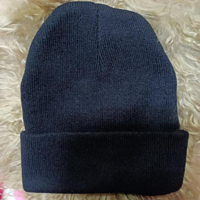 新品★ウィングスカル刺繍ニット帽/ブラック < 男性ファッション  新品★ウィングスカル刺繍ニット帽/ブラック < 男性ファッションの