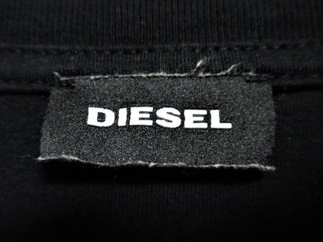 ☆DIESEL ディーゼル プリント ロゴ Tシャツ 半袖/メンズ/S☆ブラック < ブランド ☆DIESEL ディーゼル プリント ロゴ Tシャツ 半袖/メンズ/S☆ブラック < ブランドの