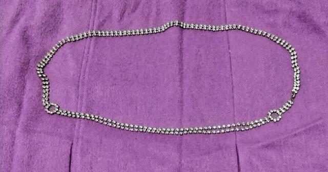 未使用 キラキラ チェーンベルト ピカピカ スカートに飾るのは最適! ポイント消化に... < 女性ファッション  未使用 キラキラ チェーンベルト ピカピカ スカートに飾るのは最適! ポイント消化に...  < 女性ファッションの