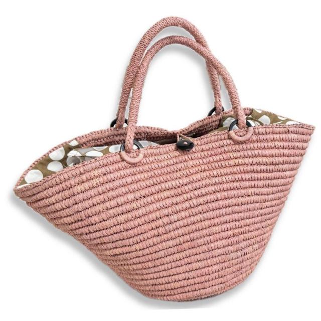 サンアルシデSans Arcidetかごバッグ ピンク < 女性ファッション  サンアルシデSans Arcidetかごバッグ ピンク  < 女性ファッションの