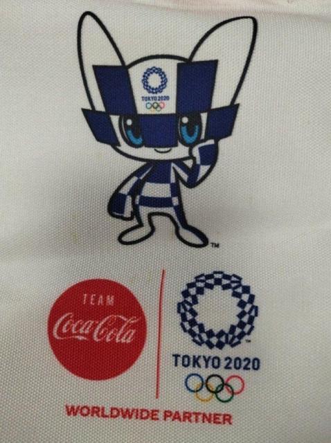 TOKYO2020オリンピック ミライトワ ナイロントートバッグ エコバック 白 < 女性ファッション  TOKYO2020オリンピック ミライトワ ナイロントートバッグ エコバック 白 < 女性ファッションの