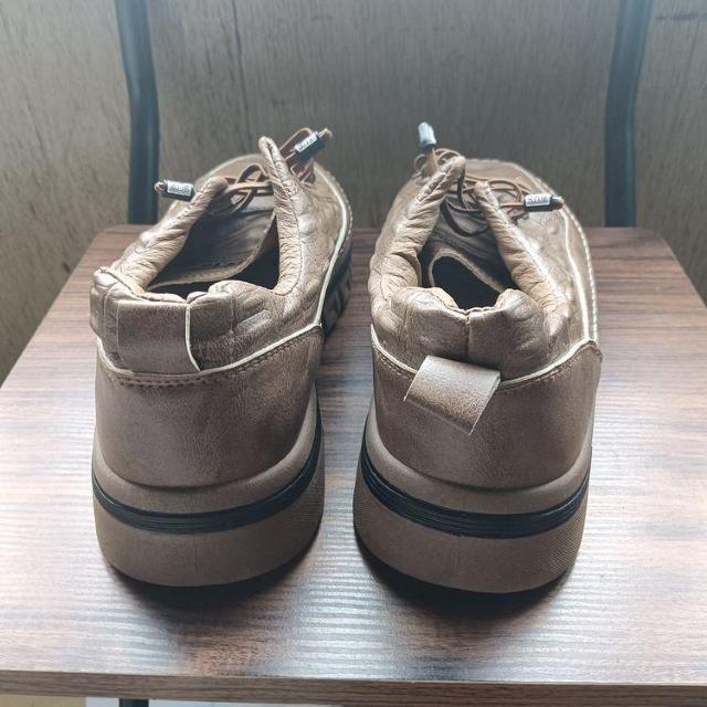 新品 25.5cm メンズ 男女兼用 ブラウン シューズ 靴 カジュアル < 男性ファッション  新品 25.5cm メンズ 男女兼用 ブラウン シューズ 靴 カジュアル < 男性ファッションの