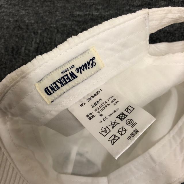 即決 Little WEEKEND コーデュロイ キャップ 帽子 < キッズ/ベビー  即決 Little WEEKEND コーデュロイ キャップ 帽子 < キッズ/ベビーの