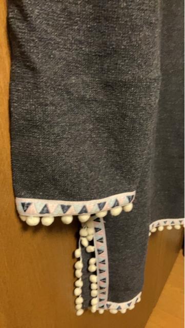 新品 レディース 可愛い 服 グレー コート ワンピース M L < ブランド 新品 レディース 可愛い 服 グレー コート ワンピース M L < ブランドの