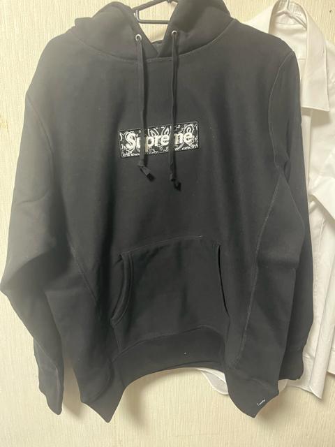Supreme Bandana Box Logo Hooded Sweatshirt ��  �� �u�����h�� 