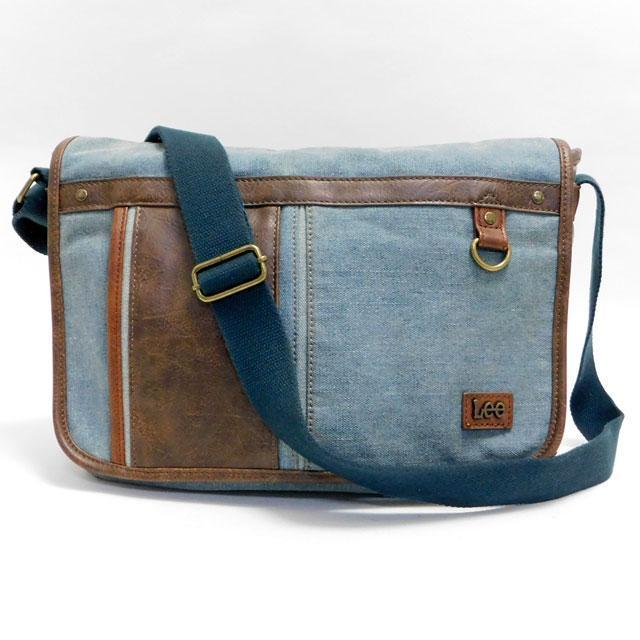 1000�~ ���i Lee ���[ ���b�Z���W���[�o�b�O �V�����_�[�o�b�O �΂ߊ|���\ �f�j�� �n A4��  �� �u�����h�� 