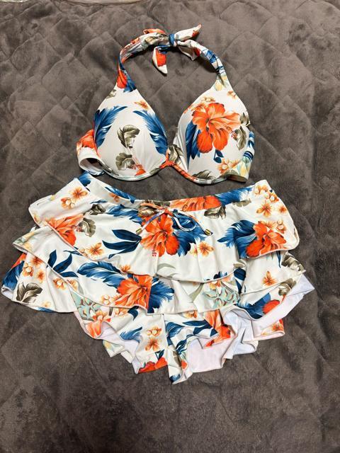 タンス整理品 衣類 おまとめOK 新品未使用 セットアップビキニ ゆったり3L オーバートップ付き ゆうパック発送 < 女性ファッション タンス整理品 衣類 おまとめOK 新品未使用 セットアップビキニ ゆったり3L オーバートップ付き ゆうパック発送 < 女性ファッションの