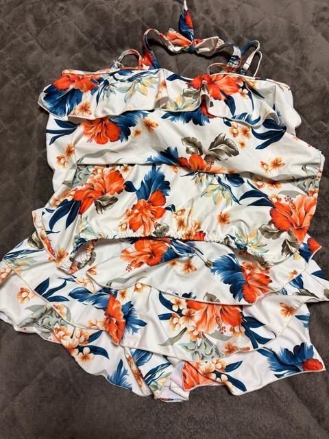 タンス整理品 衣類 おまとめOK 新品未使用 セットアップビキニ ゆったり3L オーバートップ付き ゆうパック発送 < 女性ファッション タンス整理品 衣類 おまとめOK 新品未使用 セットアップビキニ ゆったり3L オーバートップ付き ゆうパック発送 < 女性ファッションの