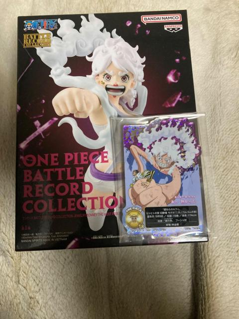 ワンピース バトルレコードコレクション ジュエリー・ボニー フィギュア&ワンピースカード ルフィ ギア5 SR < アニメ/コミック/キャラクター ワンピース バトルレコードコレクション ジュエリー・ボニー フィギュア&ワンピースカード ルフィ ギア5 SR < アニメ/コミック/キャラクターの