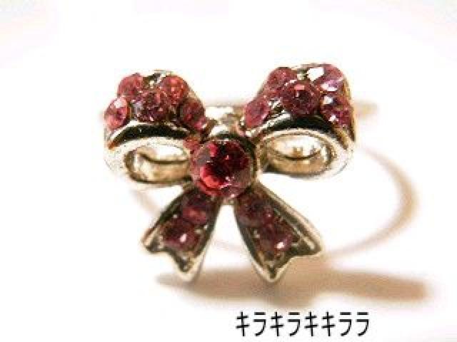 《New》ageha掲載★エタニティリボン・リング/指輪<ピンク>【箱付】 < 女性アクセサリー/時計  《New》ageha掲載★エタニティリボン・リング/指輪<ピンク>【箱付】  < 女性アクセサリー/時計の