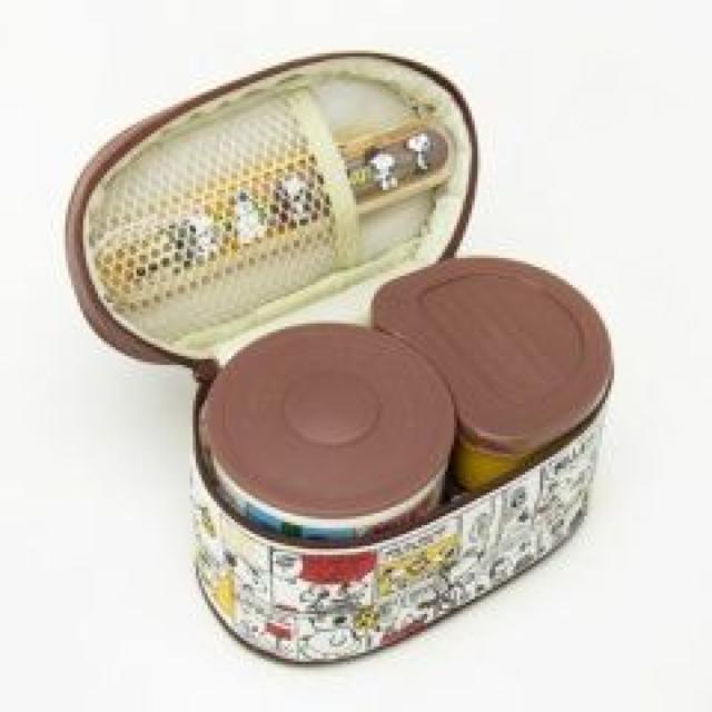 《New》スヌーピー★便利なフォーク&バッグ付*保温ジャー付ランチボックス/弁当箱 < インテリア/ライフ 《New》スヌーピー★便利なフォーク&バッグ付*保温ジャー付ランチボックス/弁当箱 < インテリア/ライフの