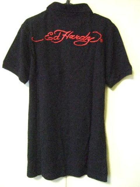 ‡ED HARDY‡エドハーディー‡刺繍‡半袖ポロシャツ‡ < ブランド  ‡ED HARDY‡エドハーディー‡刺繍‡半袖ポロシャツ‡ < ブランドの