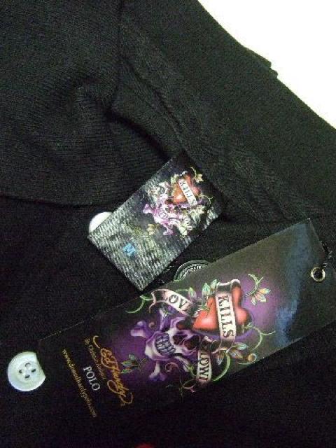 ‡ED HARDY‡エドハーディー‡刺繍‡半袖ポロシャツ‡ < ブランド  ‡ED HARDY‡エドハーディー‡刺繍‡半袖ポロシャツ‡ < ブランドの