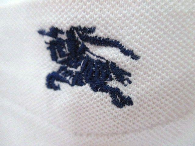 ☆バーバリーブラックレーベル 7分袖シャツ ポロシャツ/メンズ/2☆白 < ブランド ☆バーバリーブラックレーベル 7分袖シャツ ポロシャツ/メンズ/2☆白 < ブランドの