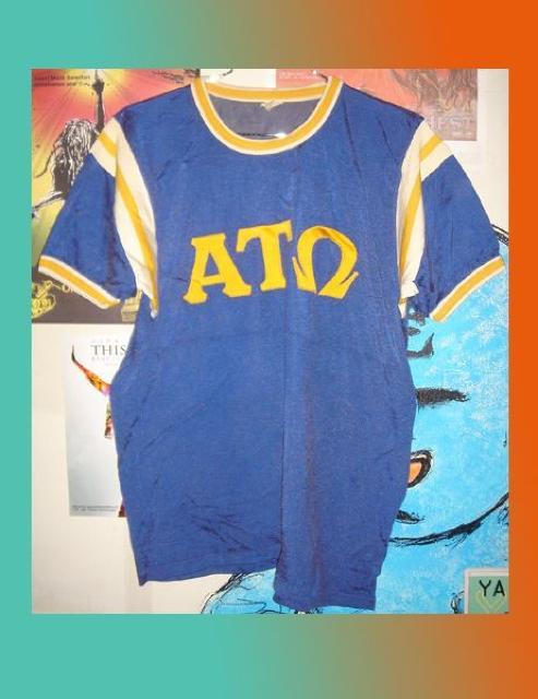 ビンテージ カレッジ フットボール ライン Tシャツ レタード 70s < 男性ファッション  ビンテージ カレッジ フットボール ライン Tシャツ レタード 70s  < 男性ファッションの
