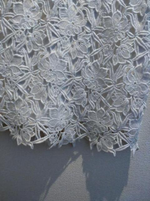 INGNI イング◆ホワイト 白 総レース タイト スカート Mサイズ < ブランド  INGNI イング◆ホワイト 白 総レース タイト スカート Mサイズ < ブランドの