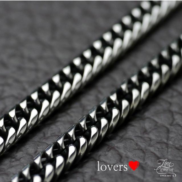 送料無料5mm幅50cmシルバーダブル2面カットネックレスブレス < 男性アクセサリー/時計  送料無料5mm幅50cmシルバーダブル2面カットネックレスブレス  < 男性アクセサリー/時計の