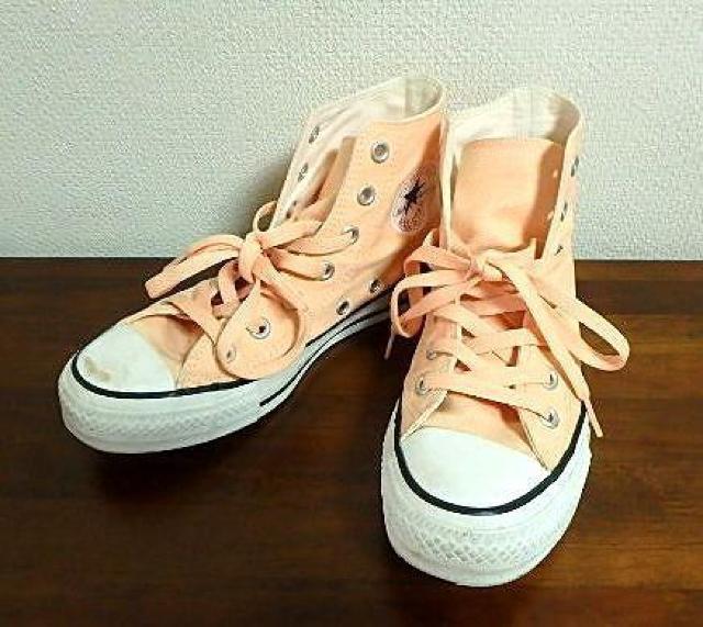 ◆コンバース CONVERSE レディース 子供用 シューズ 中古品 23.5 < 女性ファッション  ◆コンバース CONVERSE レディース 子供用 シューズ 中古品 23.5  < 女性ファッションの