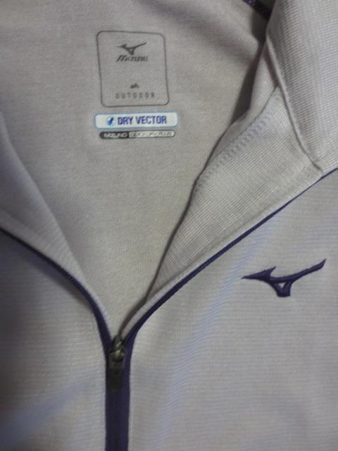 MIZUNO ミズノ OUTDOOR ポリエステル×DRY VECTOR ジップアップ 半袖 シャツ ウエア M < レジャー/スポーツ MIZUNO ミズノ OUTDOOR ポリエステル×DRY VECTOR ジップアップ 半袖 シャツ ウエア M < レジャー/スポーツの