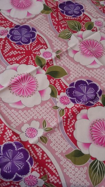 新品未開封☆板谷なおみ★小風呂敷☆ピンク系★和×花柄☆綿100%★多用途 布 < 女性ファッション  新品未開封☆板谷なおみ★小風呂敷☆ピンク系★和×花柄☆綿100%★多用途 布 < 女性ファッションの