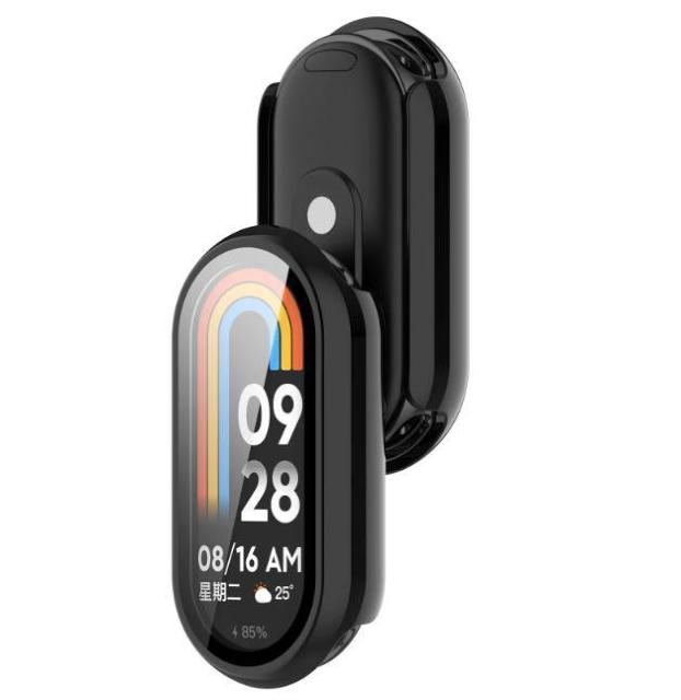 Xiaomi Smart Band 9 カバー ガラス フィルム ケース ブラック 保護カバー シャオミ バンド9 Mi < 家電/AV  Xiaomi Smart Band 9 カバー ガラス フィルム ケース ブラック 保護カバー シャオミ バンド9 Mi < 家電/AVの