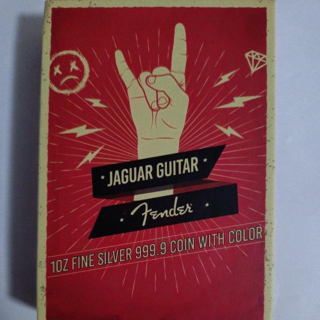 ソロモン諸島 2024年 フェンダー*ジャガー純銀貨 ギター型 展示ケース付き < ホビー ソロモン諸島 2024年 フェンダー*ジャガー純銀貨 ギター型 展示ケース付き < ホビーの