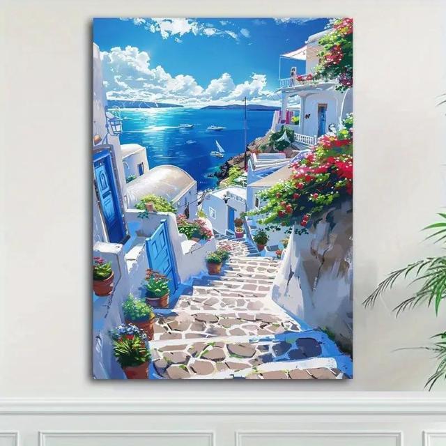 �����X���i990�~�������L�����o�X�F �N�₩�Ȓn���C���i�̃L�����o�X�E�H�[���A�[�g�v�����g�@40�~60���� 