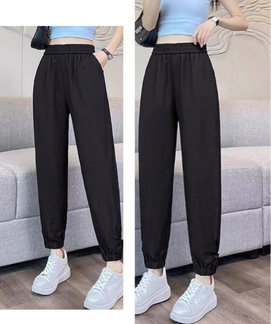 送料無料 新品 ジョガーパンツ ウエストゴム 春夏ズボン < 女性ファッション  送料無料 新品 ジョガーパンツ ウエストゴム 春夏ズボン < 女性ファッションの