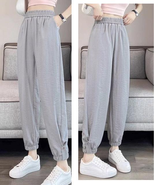 送料無料 新品 ジョガーパンツ ウエストゴム 春夏ズボン < 女性ファッション  送料無料 新品 ジョガーパンツ ウエストゴム 春夏ズボン < 女性ファッションの