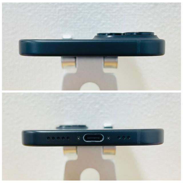 A 100% iPhone 15 256 GB SIMt[ ubN {  Ɠd/AV 