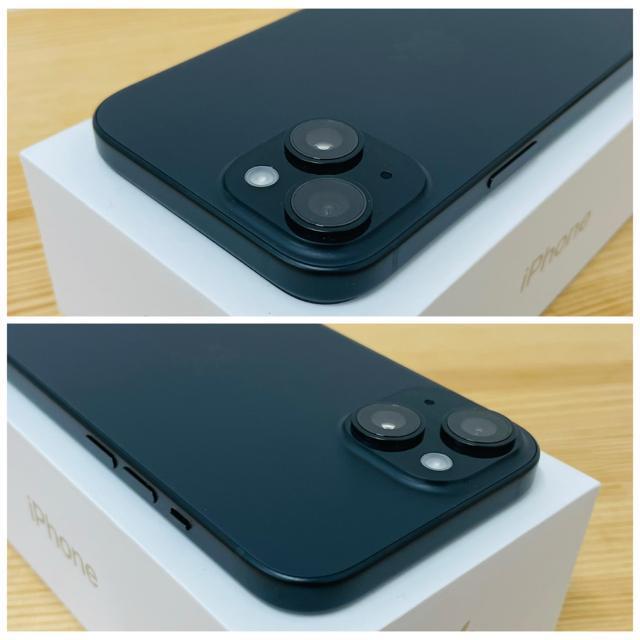 A 100% iPhone 15 256 GB SIMt[ ubN {  Ɠd/AV 