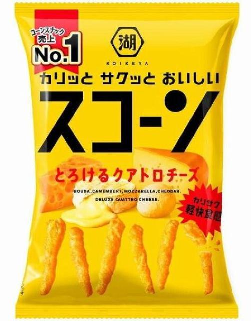 湖池屋スコーン(とろけるクアトロチーズ)☆ < グルメ/ドリンク  湖池屋スコーン(とろけるクアトロチーズ)☆  < グルメ/ドリンクの