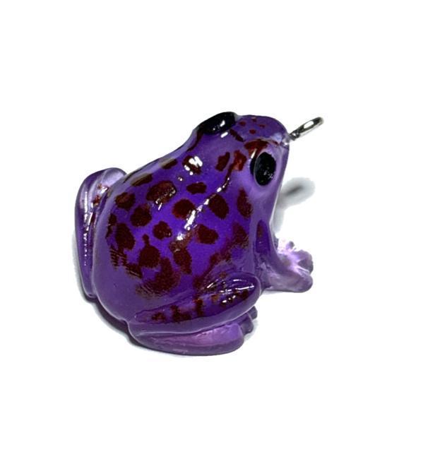 621 立体のカエルちゃん 紫1個 ミニチュアチャーム 蛙 アクセサリーパーツ オブジェなどにも < ペット/手芸/園芸 621 立体のカエルちゃん 紫1個 ミニチュアチャーム 蛙 アクセサリーパーツ オブジェなどにも < ペット/手芸/園芸の