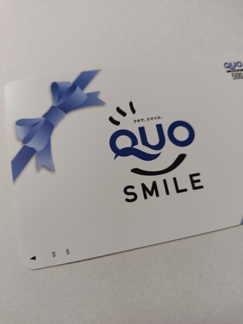 未使用★クオカード★スマイル柄★500円分★1枚★QUOカード★ < チケット/金券 未使用★クオカード★スマイル柄★500円分★1枚★QUOカード★ < チケット/金券の
