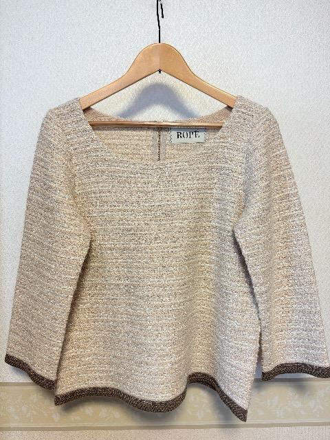 ROPE ツイードニット 未使用 < ブランド ROPE ツイードニット 未使用 < ブランドの