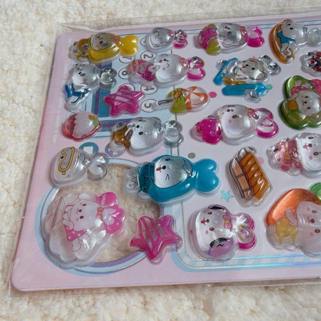 新品 3D ラメ入り 立体 シール ステッカー デコ コラージュ シール帳 うさぎ N2m < インテリア/ライフ 新品 3D ラメ入り 立体 シール ステッカー デコ コラージュ シール帳 うさぎ N2m < インテリア/ライフの