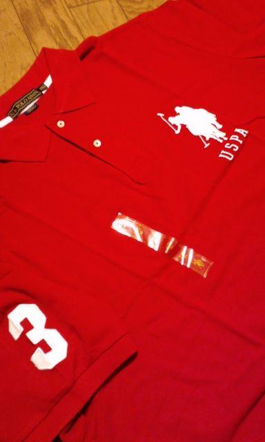 US.POLOビッグポニーデザインカノコ半袖ポロ 赤XXXL 3XL4XL位 < 男性ファッション  US.POLOビッグポニーデザインカノコ半袖ポロ 赤XXXL 3XL4XL位 < 男性ファッションの