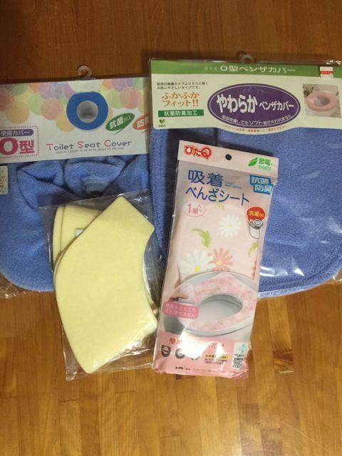 355.新品☆便座カバー2枚と便座シート3枚 < インテリア/ライフ  355.新品☆便座カバー2枚と便座シート3枚  < インテリア/ライフの