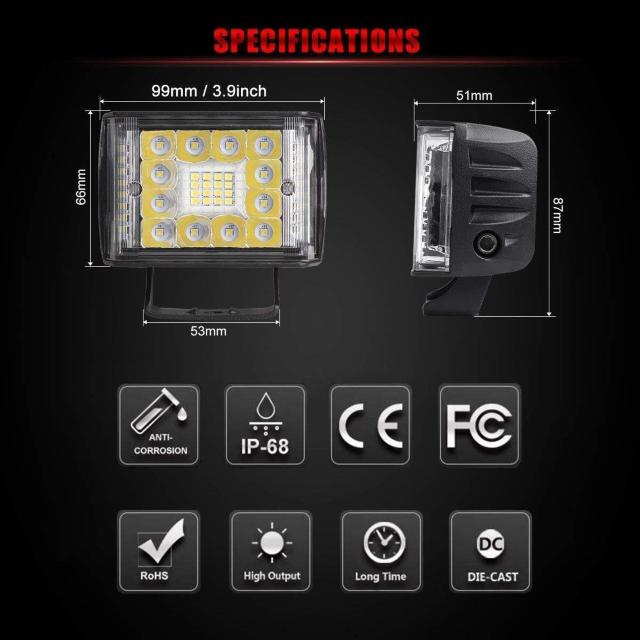 LED Ɠ [NCg LED 4C` 12v-24vp 40w 6500k QZbg  /oCN