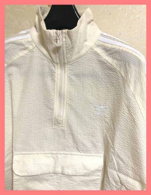 ☆アディダス☆超美品☆ドライコットンサッカー地ラインプルオーバートップス2XL☆ < ブランド ☆アディダス☆超美品☆ドライコットンサッカー地ラインプルオーバートップス2XL☆ < ブランドの
