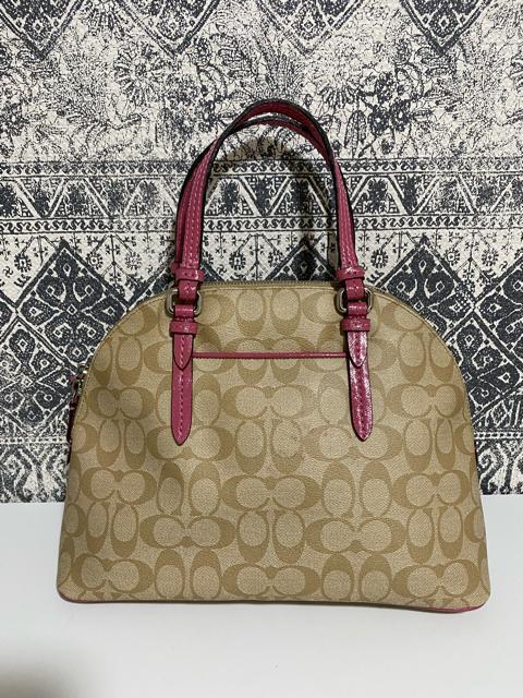 【美品】COACH コーチ F24606シグネチャー サッチェル トートバッグ < ブランド  【美品】COACH コーチ F24606シグネチャー サッチェル トートバッグ < ブランドの