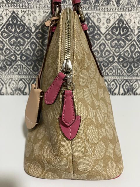 【美品】COACH コーチ F24606シグネチャー サッチェル トートバッグ < ブランド  【美品】COACH コーチ F24606シグネチャー サッチェル トートバッグ < ブランドの