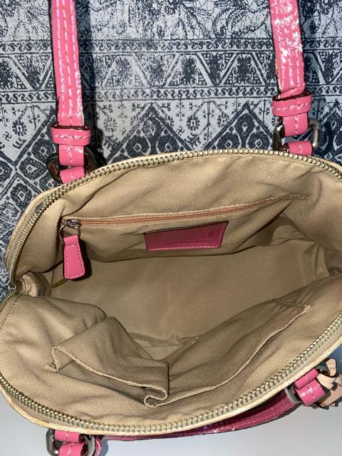 【美品】COACH コーチ F24606シグネチャー サッチェル トートバッグ < ブランド  【美品】COACH コーチ F24606シグネチャー サッチェル トートバッグ < ブランドの