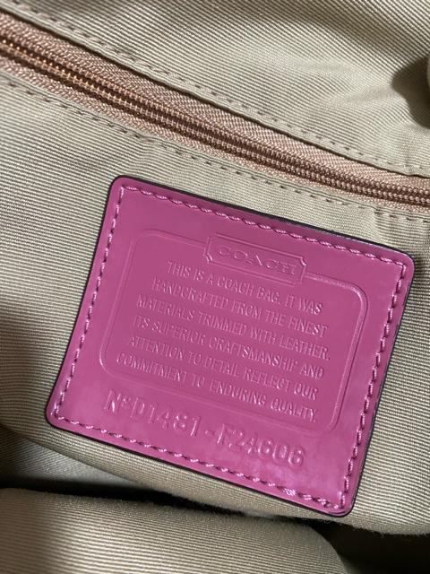 【美品】COACH コーチ F24606シグネチャー サッチェル トートバッグ < ブランド  【美品】COACH コーチ F24606シグネチャー サッチェル トートバッグ < ブランドの