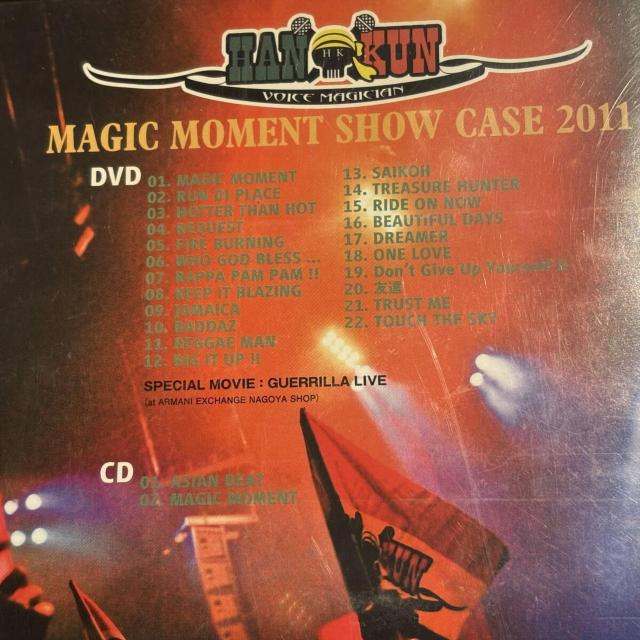 yHAN-KUN (ÓT)zMAGIC MOMENT SHOW CASE~  CD/DVD/rfI 